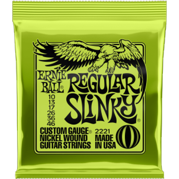 Ernie Ball 2221 Nickel Wound Regular Slinky 10-46 elektromos gitárhú
