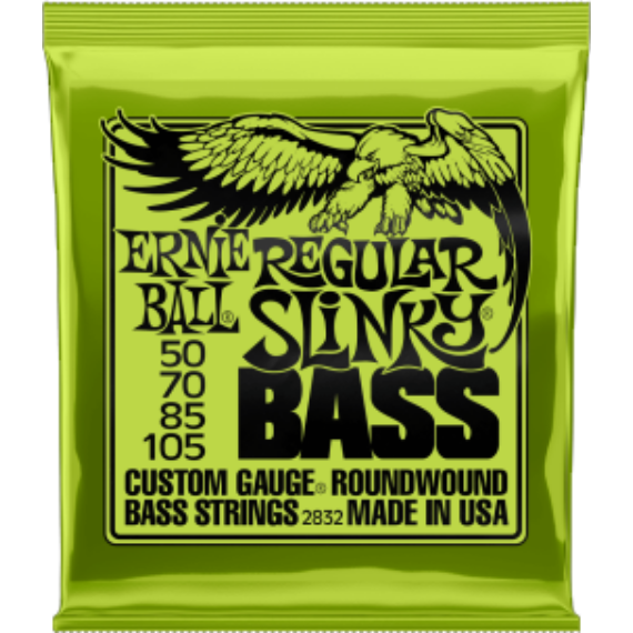 Ernie Ball 2832 Nickel Wound Regular Slinky Bass 50-105 basszus gitárhúr