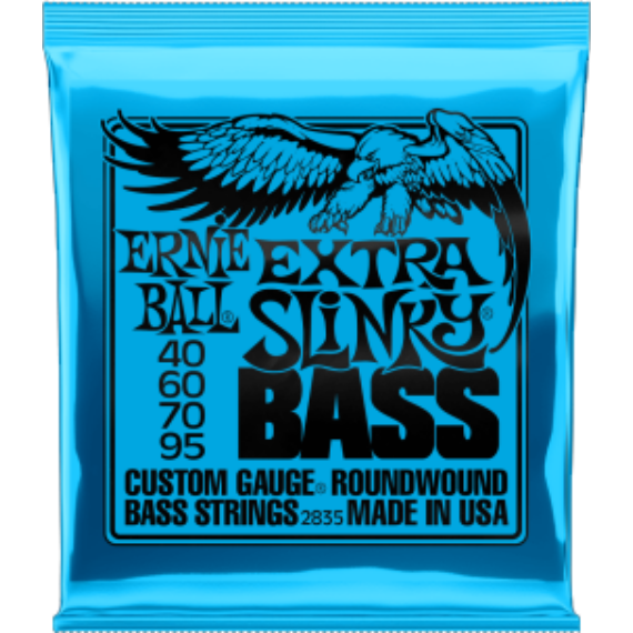 Ernie Ball 2835 Nickel Wound Extra Slinky Bass 40-95 basszus gitárhúr 