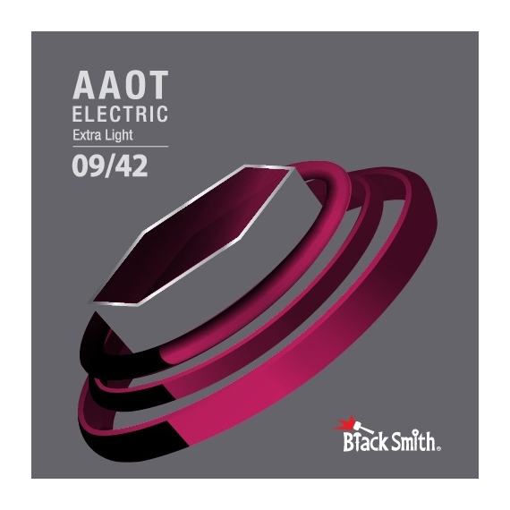 BLACKSMITH AAOT ELECTRIC, EXTRA LIGHT 09-42 STAINLESS HÚR BS-AASW-0942
