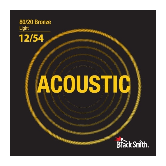 BLACKSMITH ACOUSTIC BRONZE, LIGHT, 12-54 HÚR  BS-BR-1254
